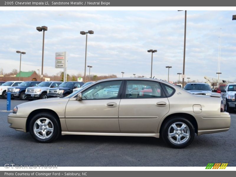Sandstone Metallic / Neutral Beige 2005 Chevrolet Impala LS