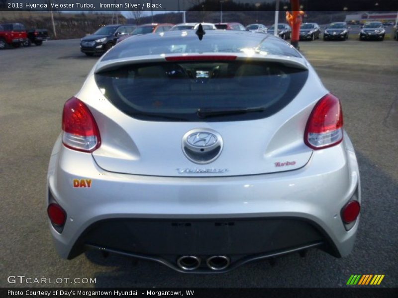 Ironman Silver / Black 2013 Hyundai Veloster Turbo