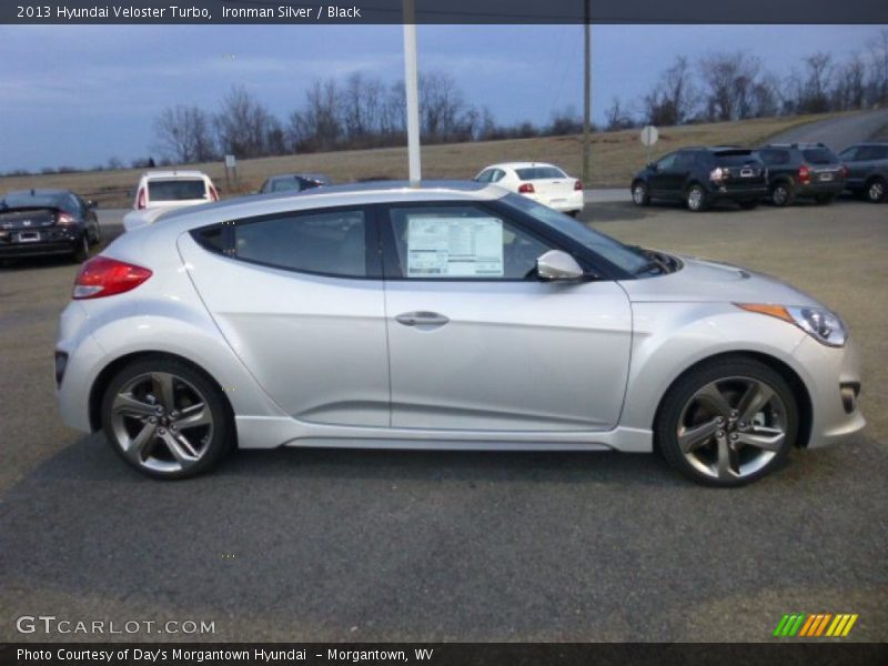 Ironman Silver / Black 2013 Hyundai Veloster Turbo