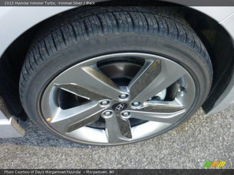 Ironman Silver / Black 2013 Hyundai Veloster Turbo