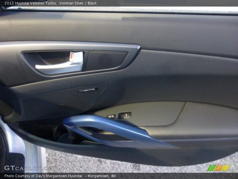 Ironman Silver / Black 2013 Hyundai Veloster Turbo