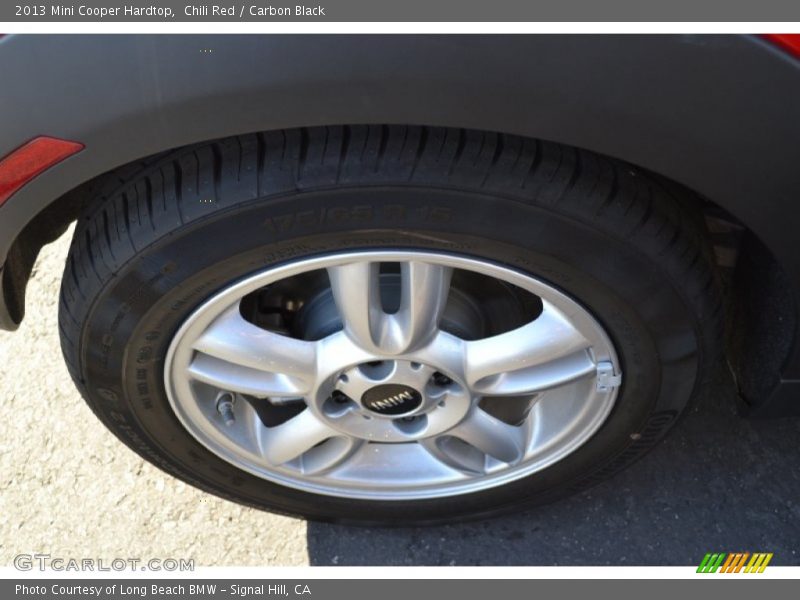 Chili Red / Carbon Black 2013 Mini Cooper Hardtop