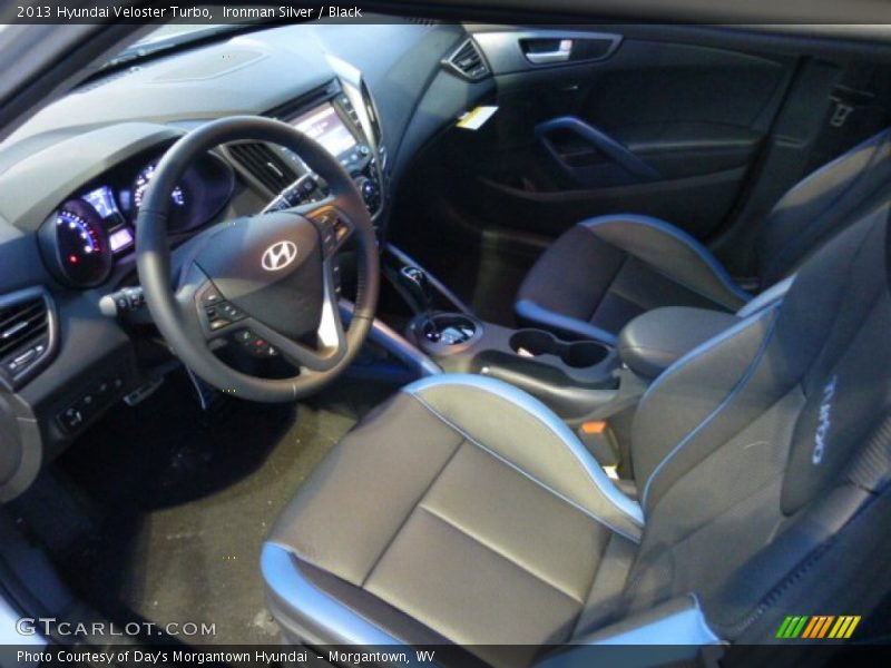 Ironman Silver / Black 2013 Hyundai Veloster Turbo