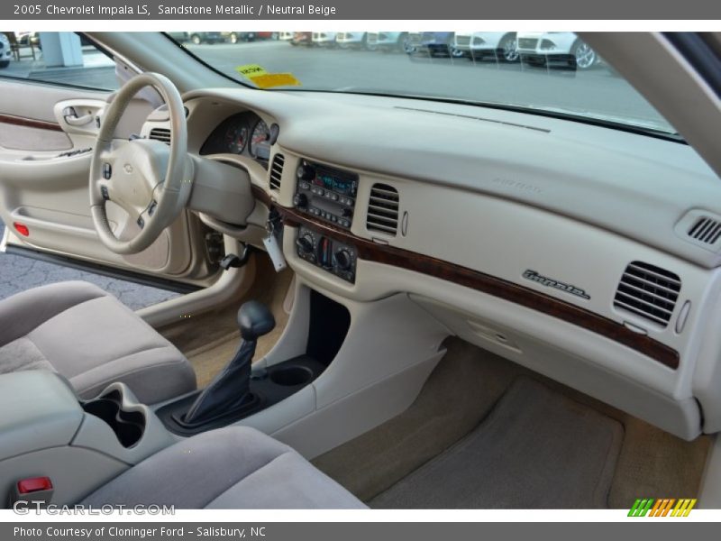 Dashboard of 2005 Impala LS