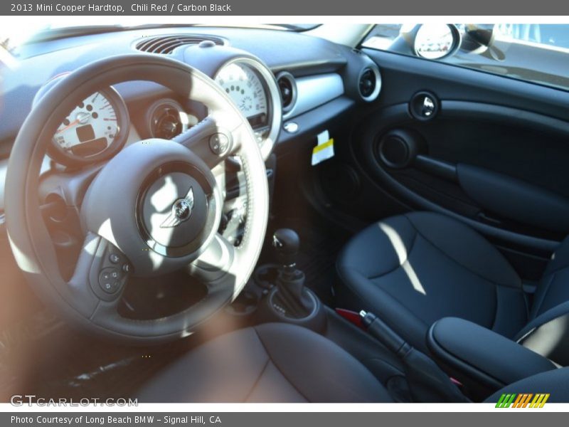 Chili Red / Carbon Black 2013 Mini Cooper Hardtop