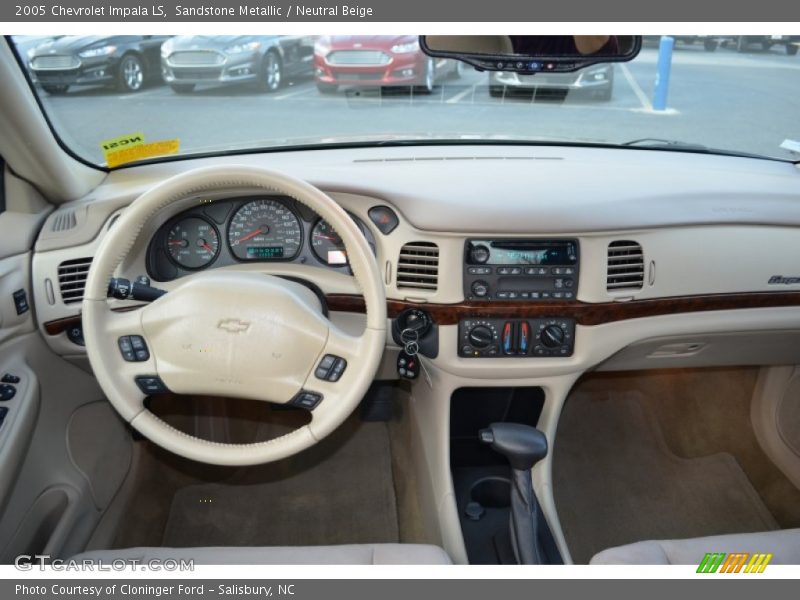 Dashboard of 2005 Impala LS