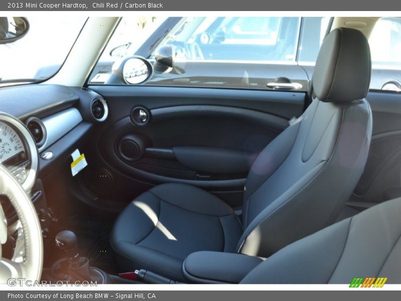 Chili Red / Carbon Black 2013 Mini Cooper Hardtop