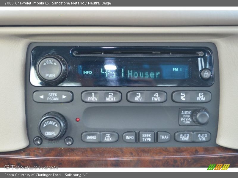 Audio System of 2005 Impala LS