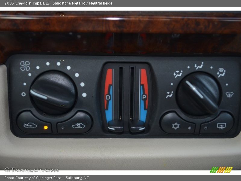Controls of 2005 Impala LS