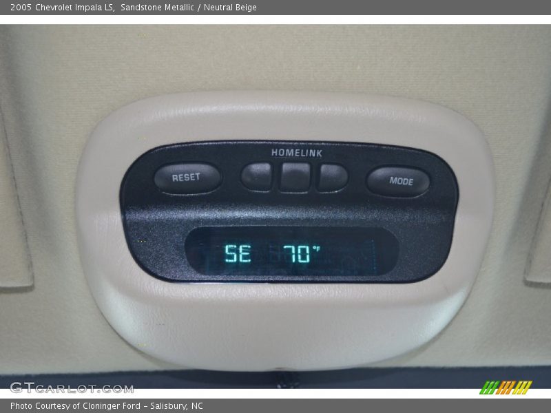 Sandstone Metallic / Neutral Beige 2005 Chevrolet Impala LS