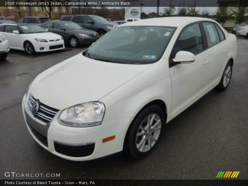 Front 3/4 View of 2008 Jetta S Sedan