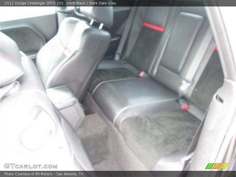 Rear Seat of 2012 Challenger SRT8 392