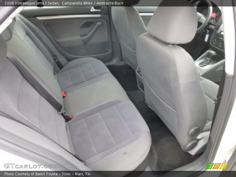 Campanella White / Anthracite Black 2008 Volkswagen Jetta S Sedan