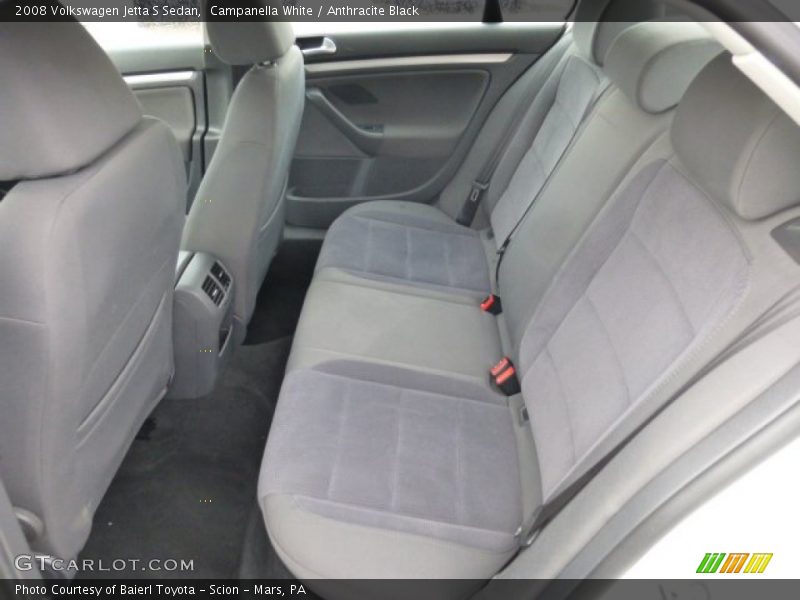 Campanella White / Anthracite Black 2008 Volkswagen Jetta S Sedan