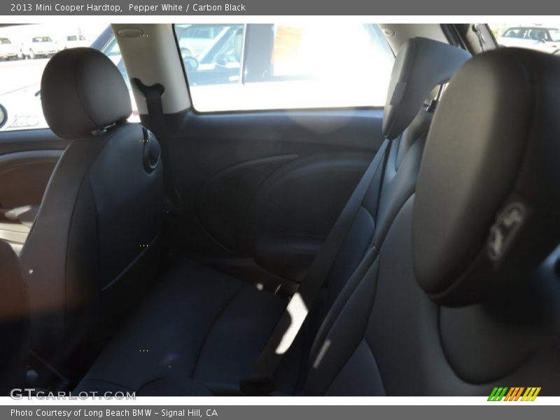 Pepper White / Carbon Black 2013 Mini Cooper Hardtop