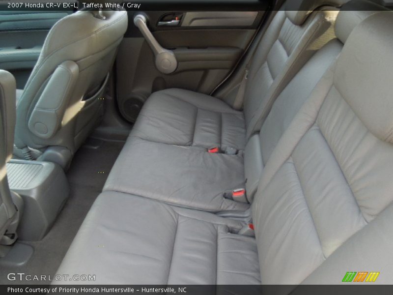 Taffeta White / Gray 2007 Honda CR-V EX-L