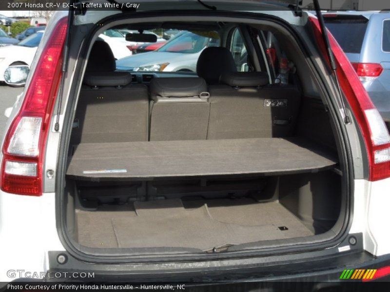 Taffeta White / Gray 2007 Honda CR-V EX-L