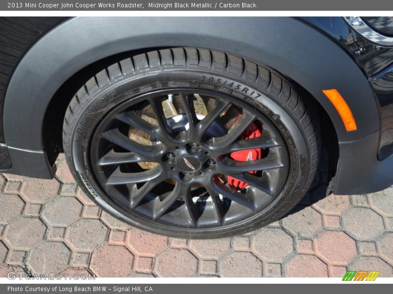 Midnight Black Metallic / Carbon Black 2013 Mini Cooper John Cooper Works Roadster