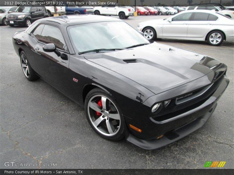 Front 3/4 View of 2012 Challenger SRT8 392