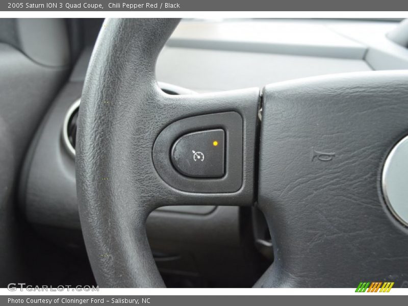 Chili Pepper Red / Black 2005 Saturn ION 3 Quad Coupe