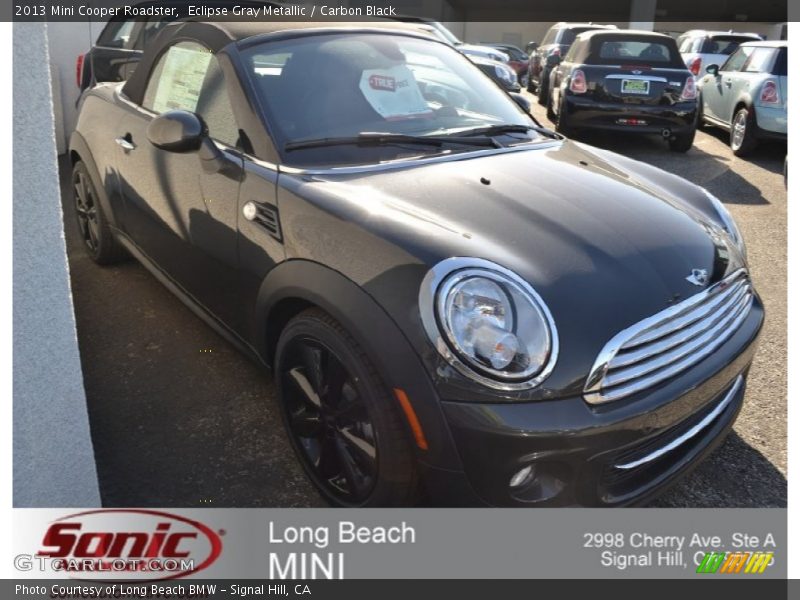 Eclipse Gray Metallic / Carbon Black 2013 Mini Cooper Roadster