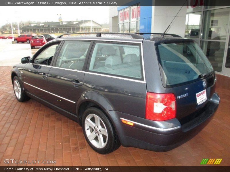 Blue Graphite Metallic / Grey 2004 Volkswagen Passat GLX Wagon