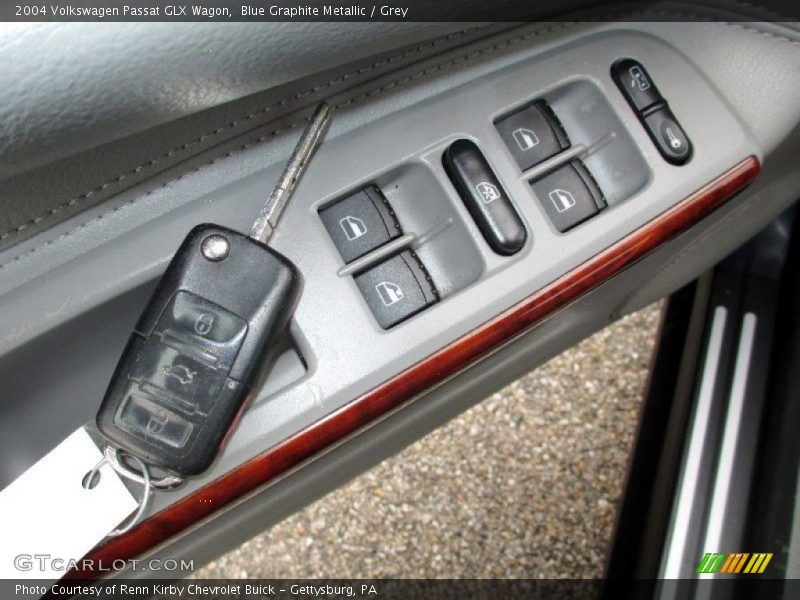 Blue Graphite Metallic / Grey 2004 Volkswagen Passat GLX Wagon