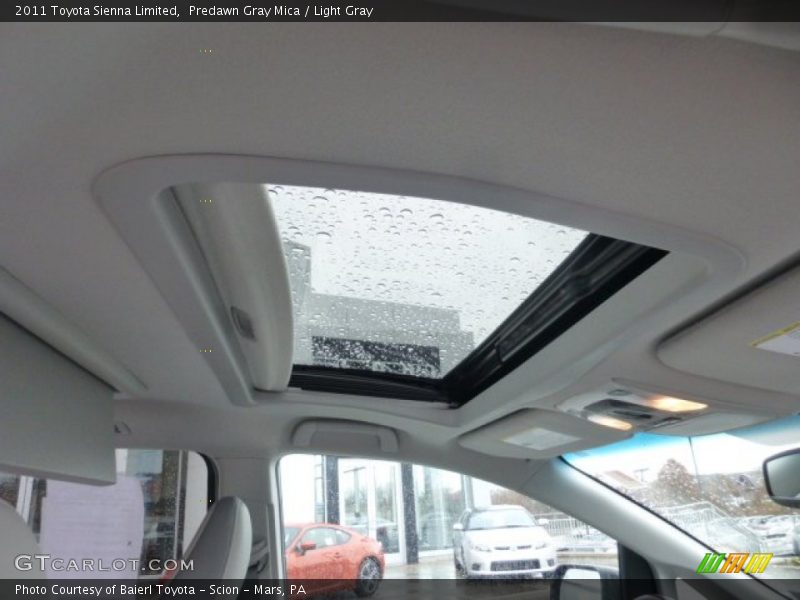 Predawn Gray Mica / Light Gray 2011 Toyota Sienna Limited