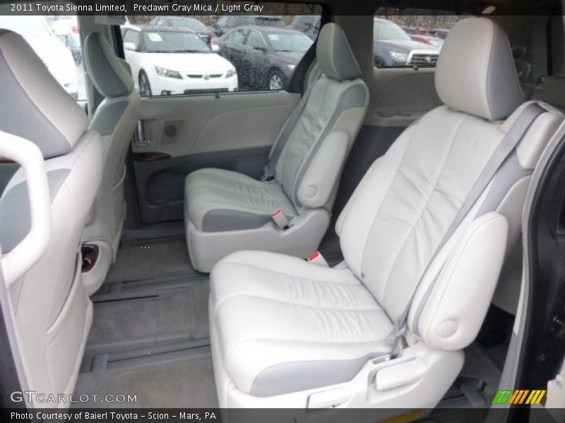 Predawn Gray Mica / Light Gray 2011 Toyota Sienna Limited
