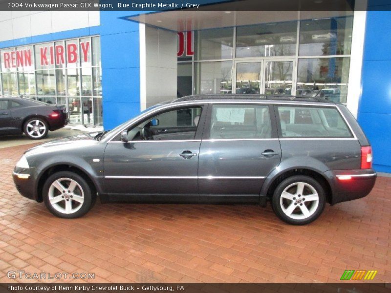 Blue Graphite Metallic / Grey 2004 Volkswagen Passat GLX Wagon