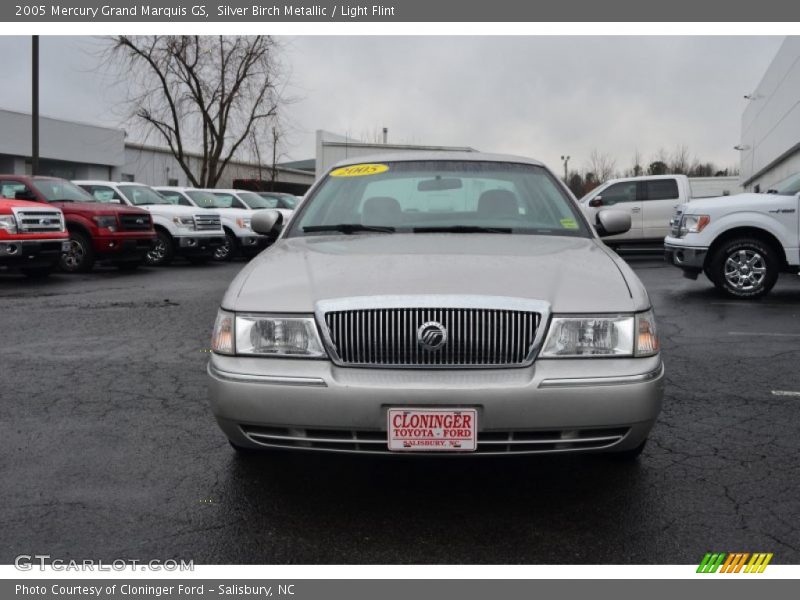 Silver Birch Metallic / Light Flint 2005 Mercury Grand Marquis GS