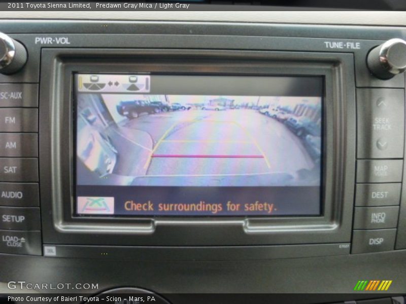 Predawn Gray Mica / Light Gray 2011 Toyota Sienna Limited