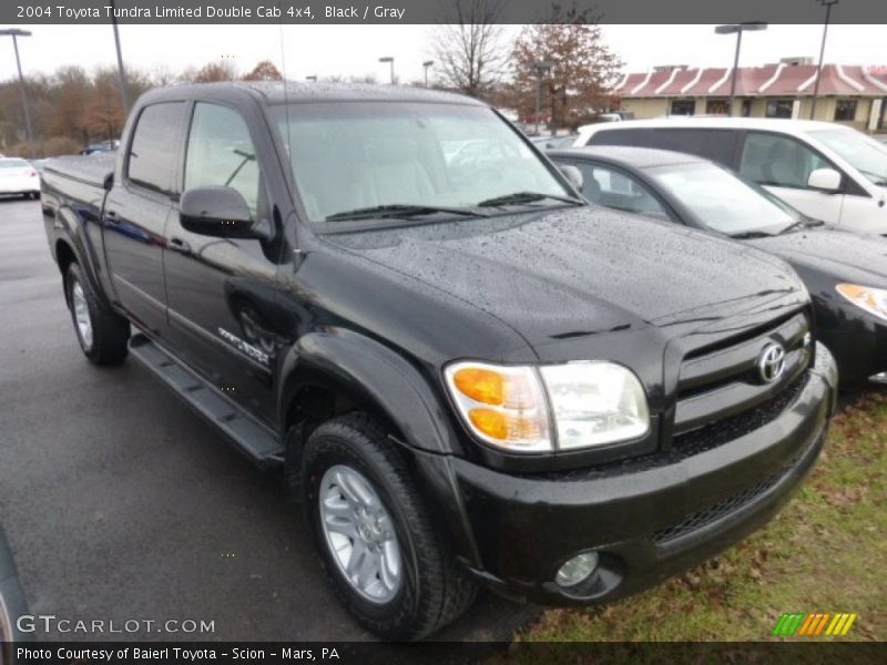 Black / Gray 2004 Toyota Tundra Limited Double Cab 4x4
