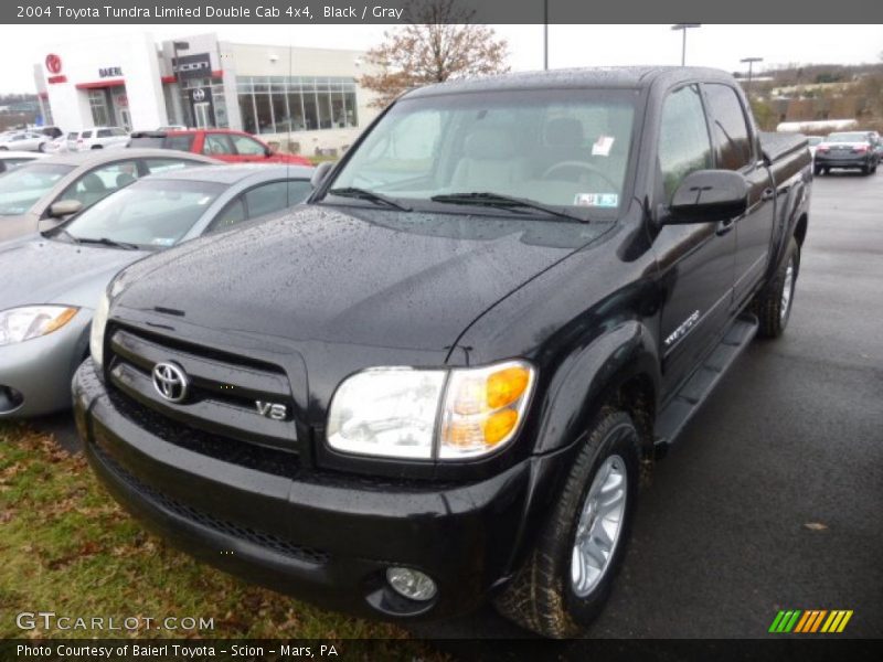 Black / Gray 2004 Toyota Tundra Limited Double Cab 4x4