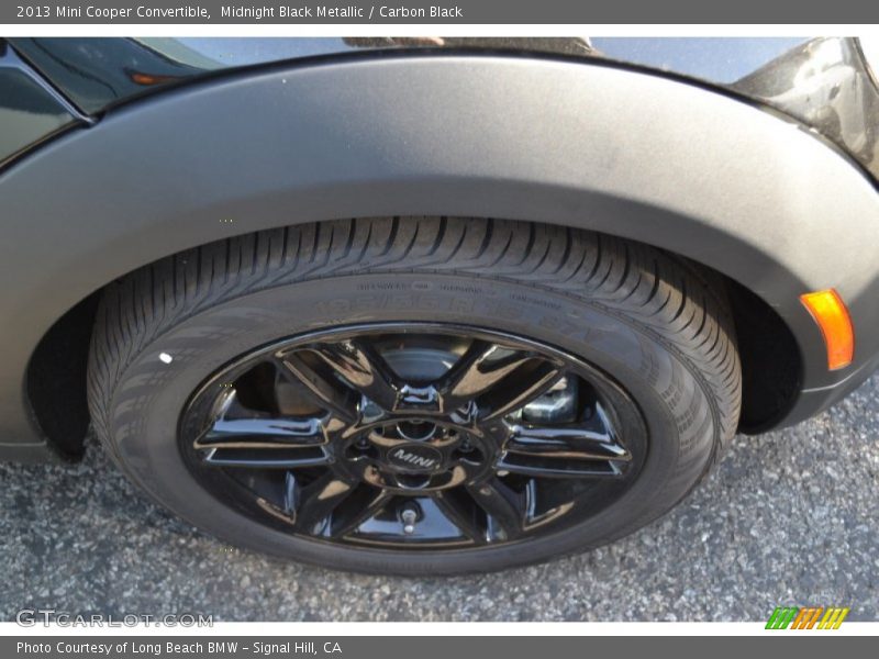 Midnight Black Metallic / Carbon Black 2013 Mini Cooper Convertible