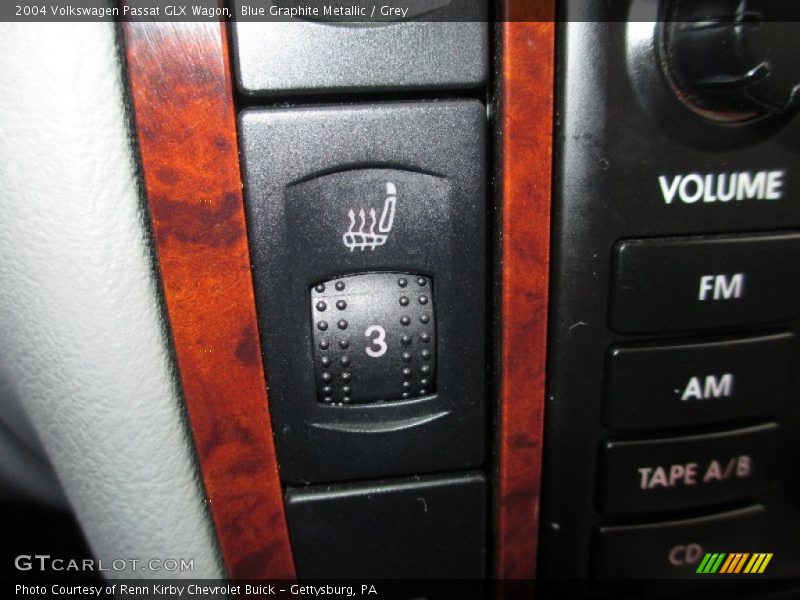 Controls of 2004 Passat GLX Wagon