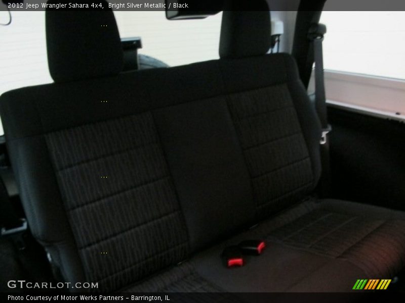Bright Silver Metallic / Black 2012 Jeep Wrangler Sahara 4x4