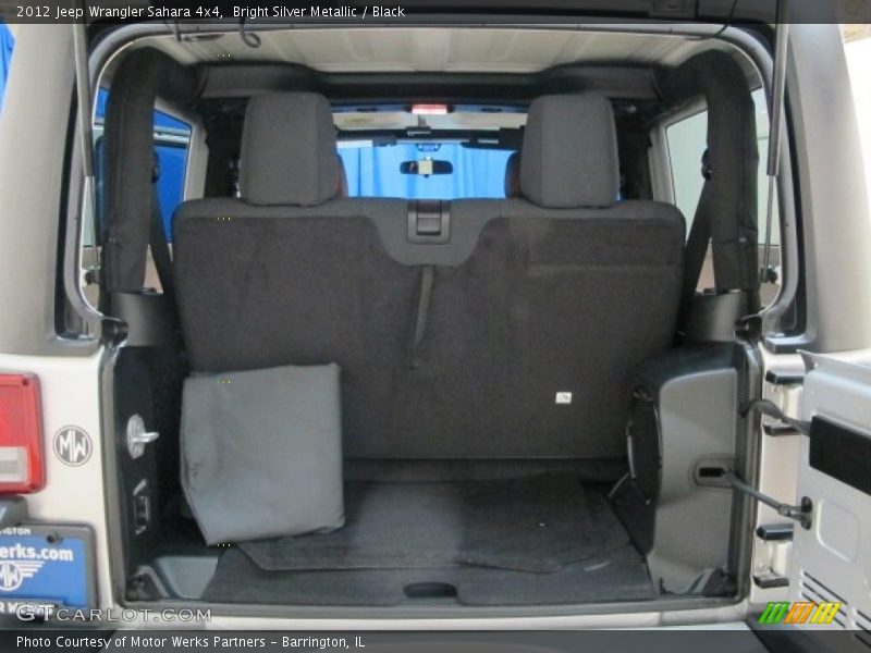 Bright Silver Metallic / Black 2012 Jeep Wrangler Sahara 4x4