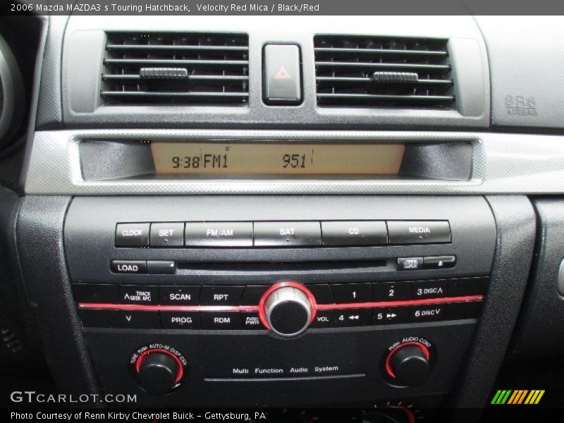 Audio System of 2006 MAZDA3 s Touring Hatchback