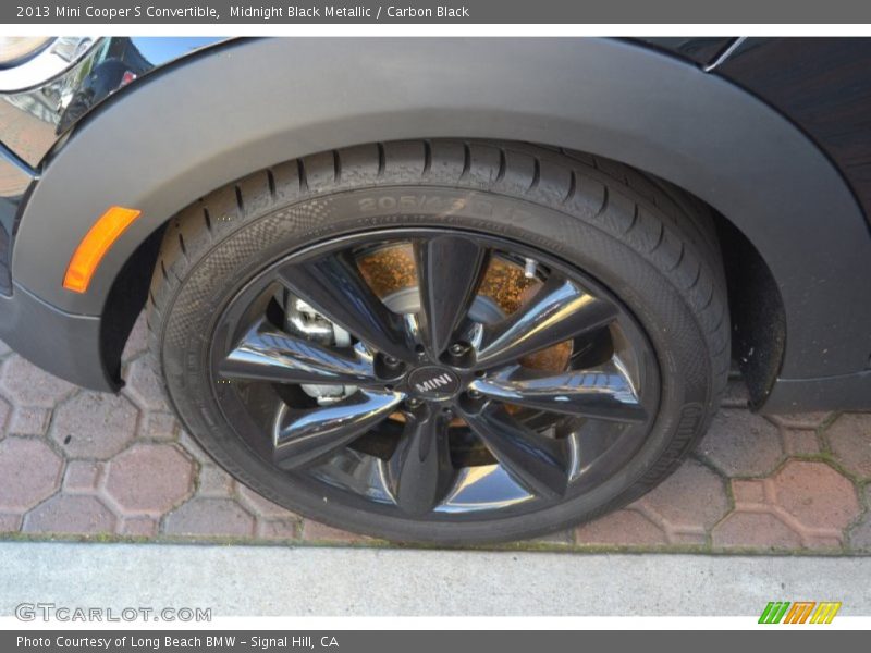 Midnight Black Metallic / Carbon Black 2013 Mini Cooper S Convertible