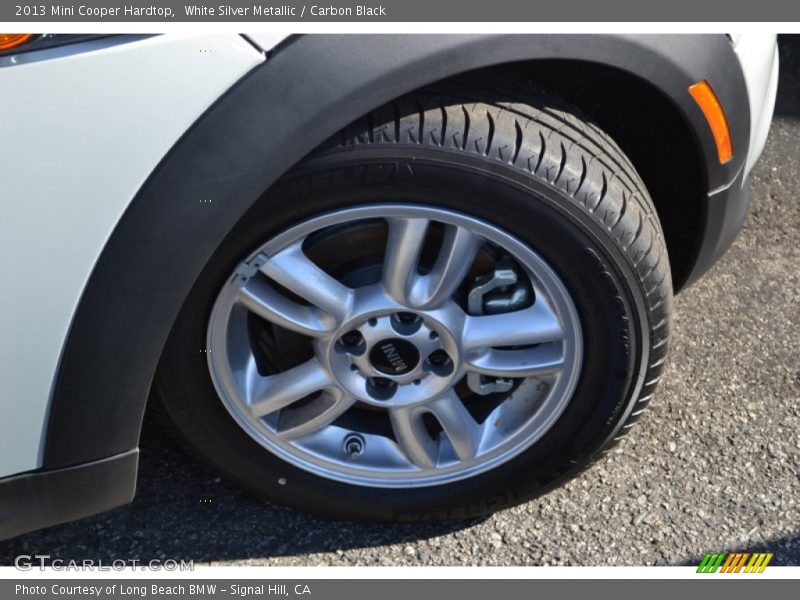 White Silver Metallic / Carbon Black 2013 Mini Cooper Hardtop