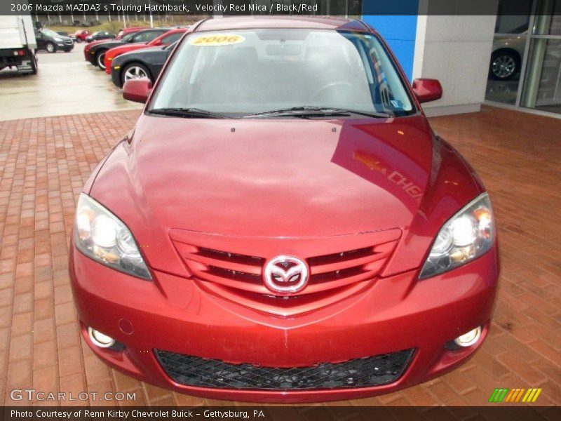 Velocity Red Mica / Black/Red 2006 Mazda MAZDA3 s Touring Hatchback