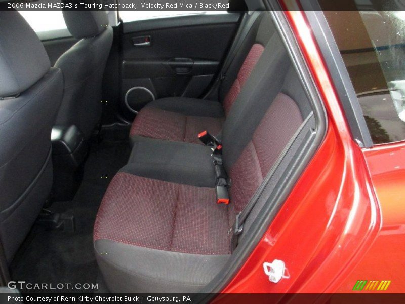 Rear Seat of 2006 MAZDA3 s Touring Hatchback