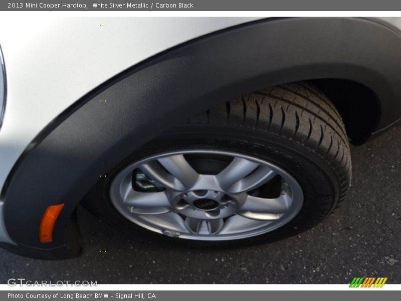 White Silver Metallic / Carbon Black 2013 Mini Cooper Hardtop