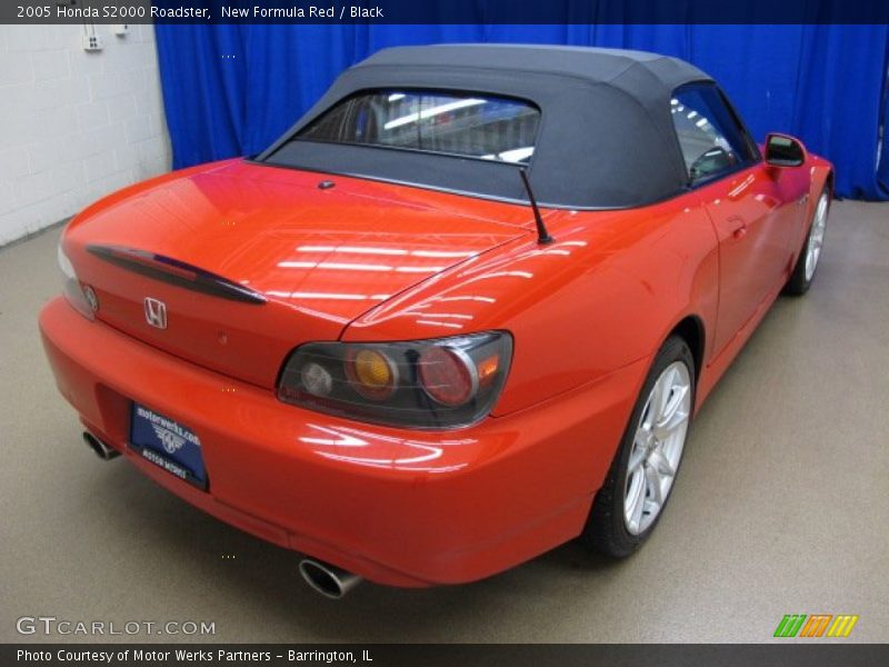 New Formula Red / Black 2005 Honda S2000 Roadster