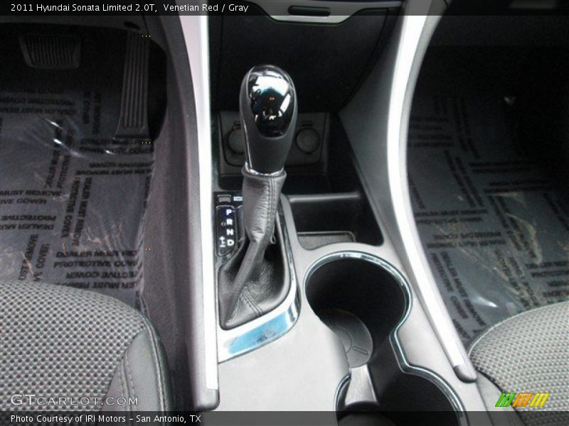 Venetian Red / Gray 2011 Hyundai Sonata Limited 2.0T