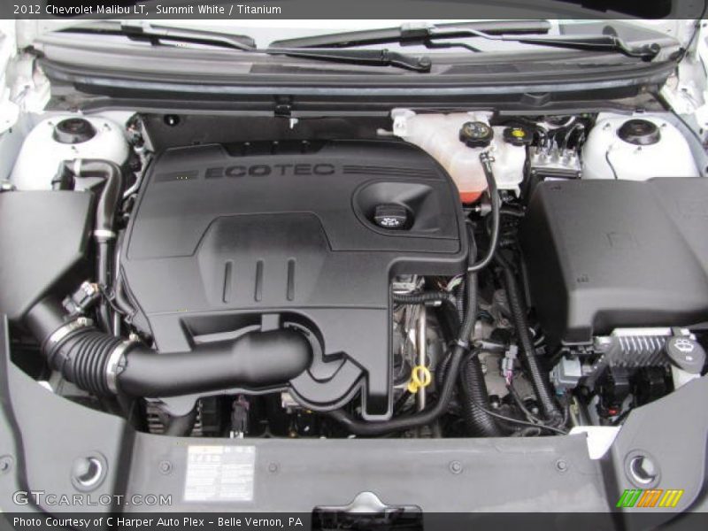 Summit White / Titanium 2012 Chevrolet Malibu LT