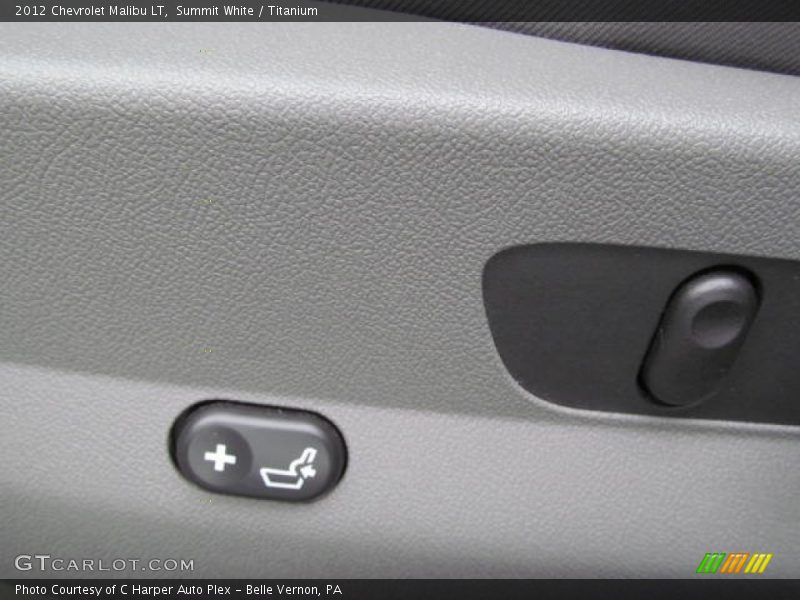 Summit White / Titanium 2012 Chevrolet Malibu LT