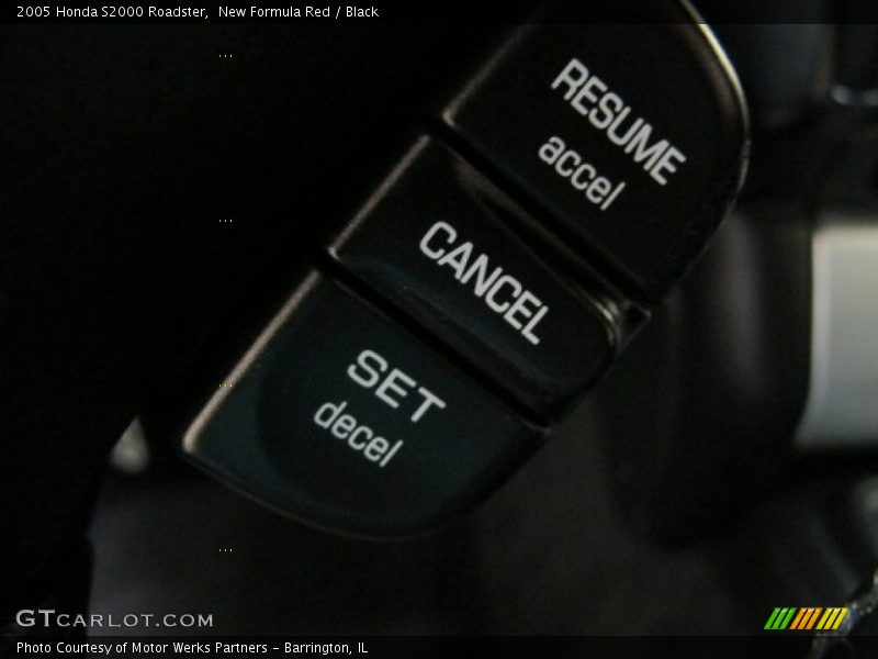 Controls of 2005 S2000 Roadster