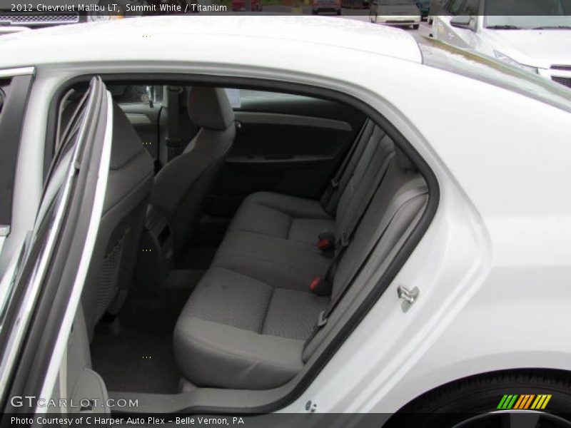 Summit White / Titanium 2012 Chevrolet Malibu LT